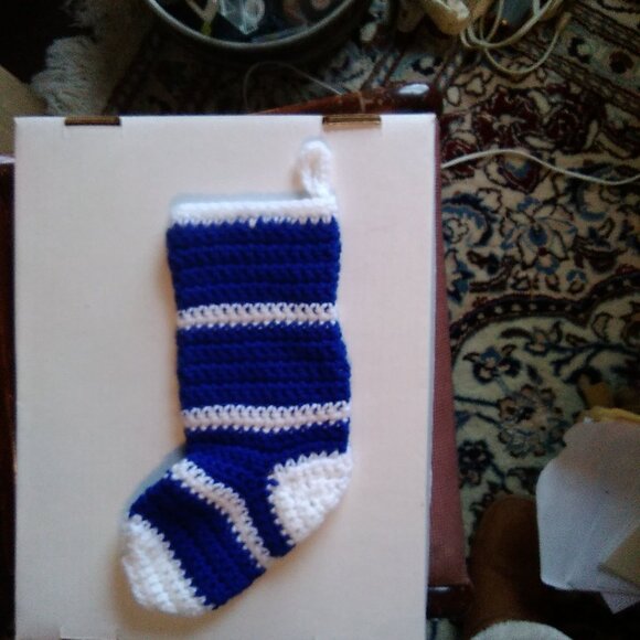 Hand Crocheted Christmas Stocking - Picture 7 of 7